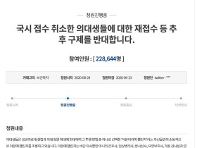 의사 파업에 국민들 뿔났다…연이은 국민 청원