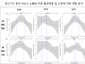 임신 중 고농도 초미세먼지 노출 시 아이 성장저하 위험