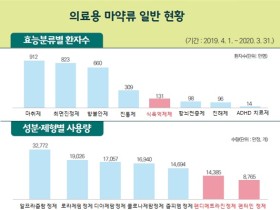 의료용 마약류 식욕억제제 암페프라몬·마진돌, 신규 품목 허가 제한