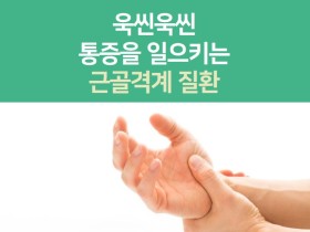 욱씬욱씬 통증을 일으키는 근골격계 질환