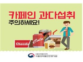 카페인 섭취량 증가세… 일일섭취권고량 대비 17.6% 수준