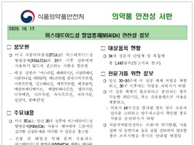 이부프로펜 등 비스테로이드성 항염증제, 임신 20주 이후 사용 제한