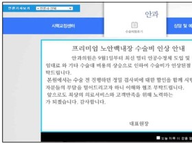 백내장 검사, 급여 전환 이후 다초점렌즈 가격 급격 인상