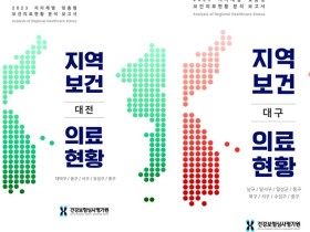 심평원, 대전·대구 보건의료현황 분석보고서 발간