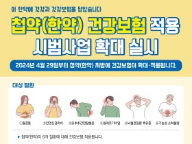 첩약보험 2단계 시범사업 총 7806개 기관서 진행