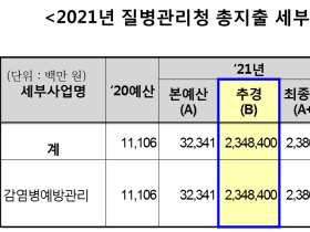 코로나19 해외 백신 도입에 추경 2조3484억원 확정