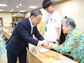 박능후 장관, 광주장애인복지관 방문