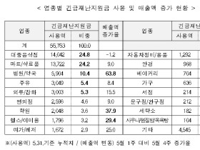 긴급재난지원금, 병원·약국에 5904억원 사용…10.4% 비율