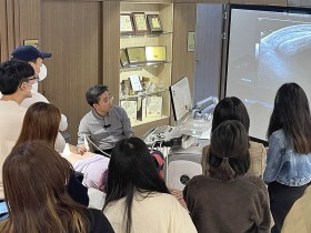 전국 한의대생 대상 ‘경혈 초음파 실습교육’ 진행