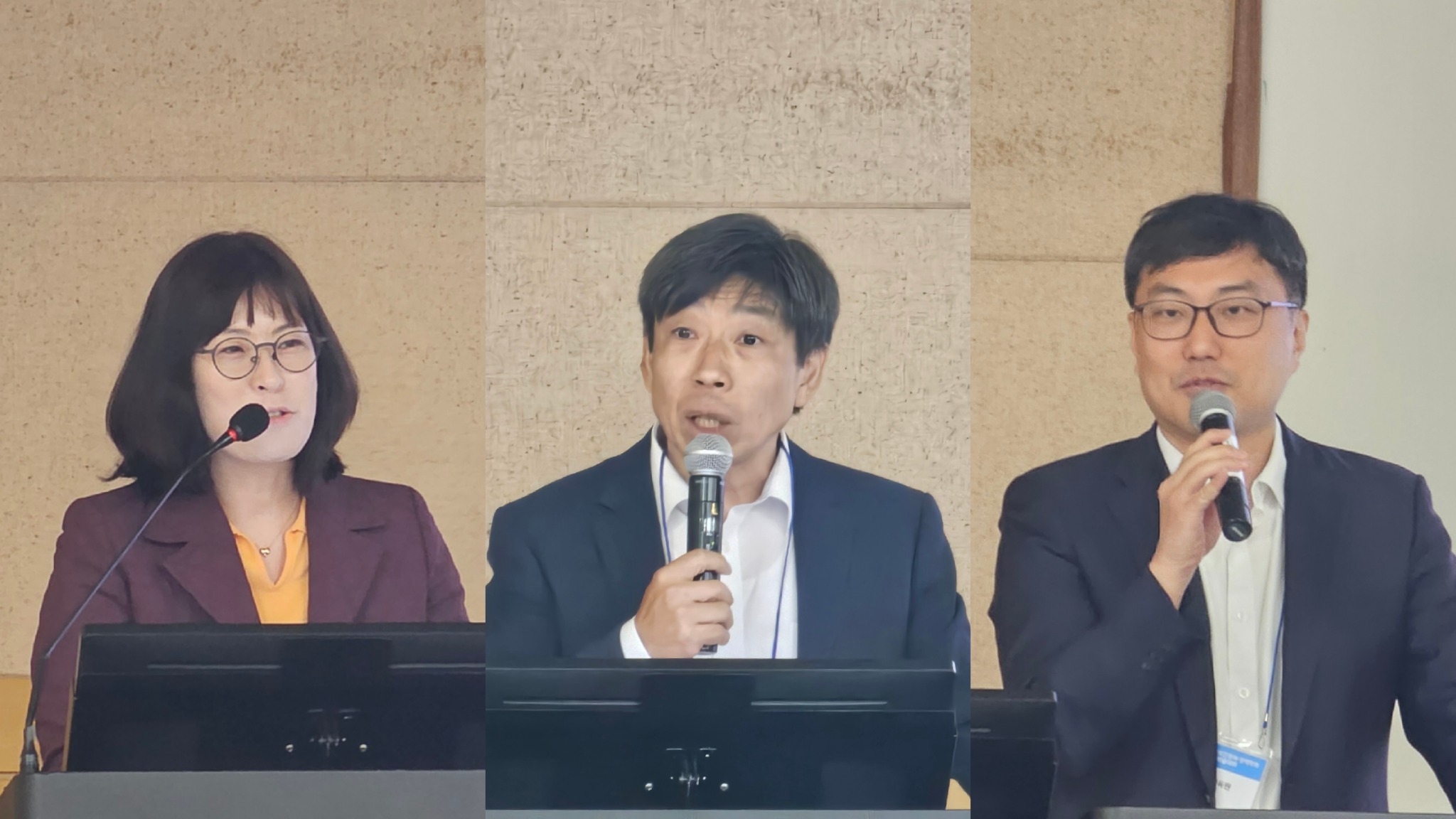 (왼쪽부터)정성희 보험연구원 인구조정실장, 지영건 차의과대학 교수, 전현욱 금융감독원 팀장.jpg