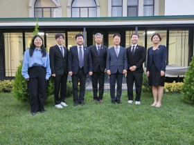 부산대 교육단, 아시가바트서 현지 의사 대상 침구의학 교육·실습