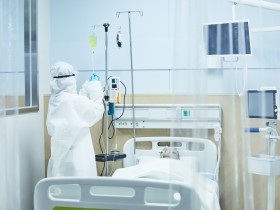 의료기관 내 SFTS 2차 감염으로 집단발생 역학조사 중