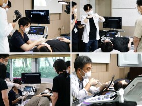 임상 현장서 이뤄지는 생생한 초음파 약침 시술 시연 ‘눈길’