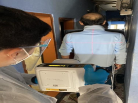 “휴대용 엑스레이 촬영장치, 병원 밖에서도 사용 가능”