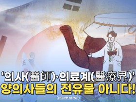 [자막뉴스] '의사, 의료계' 양의사들의 전유물 아니다!