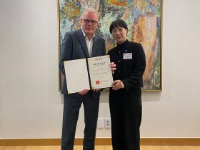 심평원, 주한덴마크대사관 감사장 수상