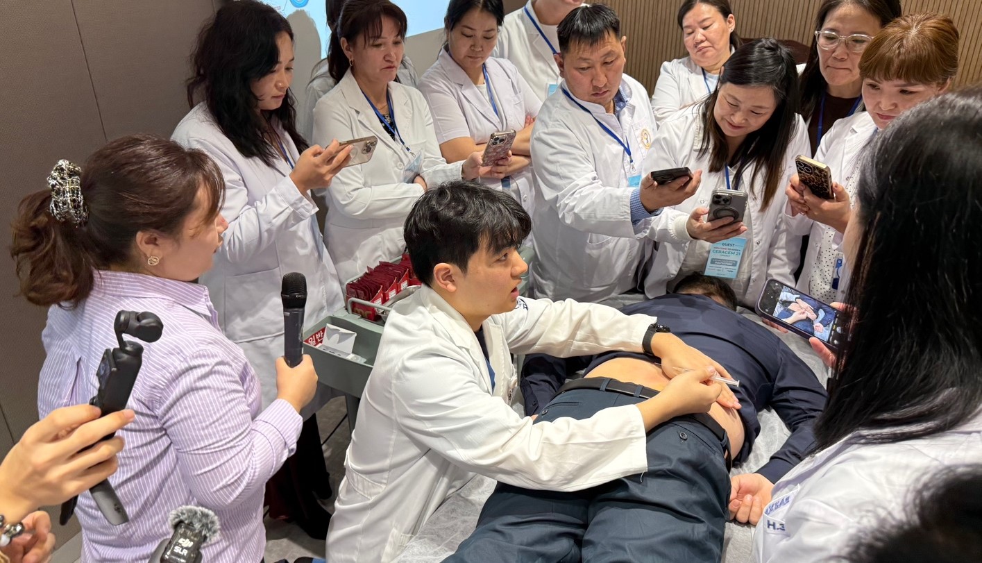 몽골에서도 주목한 한의 비수술 척추 치료