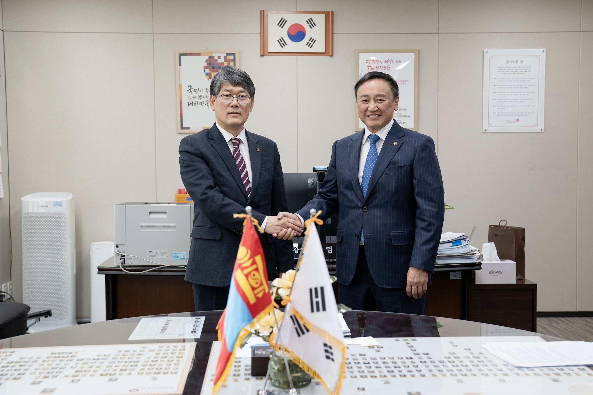 건보공단, 몽골 보건부 장관 방문…한-몽 보건의료 협력 강화 논의