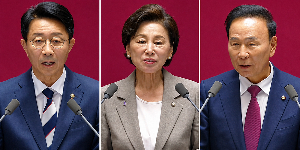 조정식 의장, 남인순·박덕흠 부의장 선출…22대 국회 후반기 출범