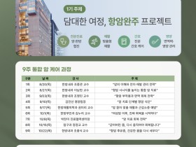 “항암, 시작부터 회복까지 함께해”