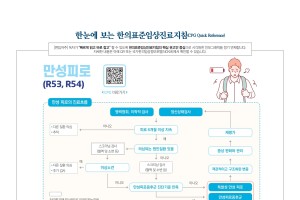 한눈에 보는 한의표준임상진료지침 - 만성피로