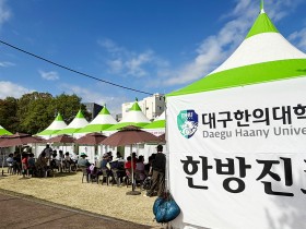 대구한의대, 영천한방축제서 한의약 분야 전문성 지역사회에 공유