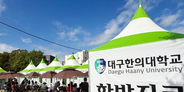 대구한의대, 영천한방축제서 한의약 분야 전문성 지역사회에 공유